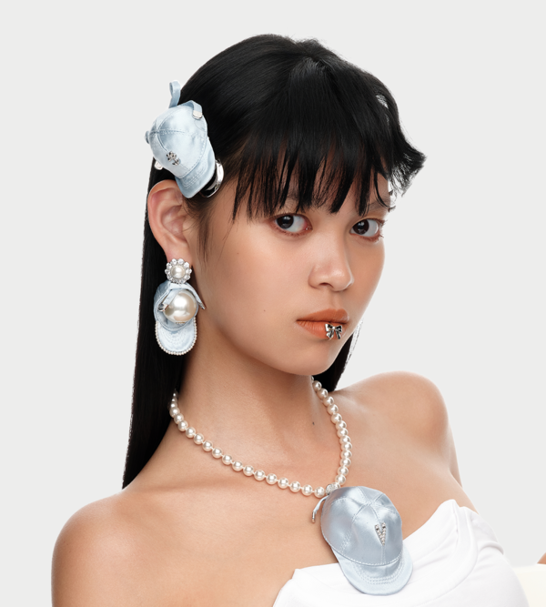 YVMIN Fabric Hat Hair Clip