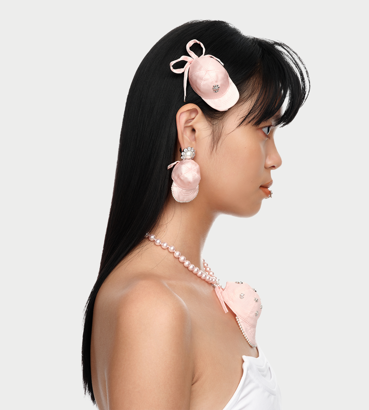 YVMIN Fabric Hat Hair Clip - Image 3 of 3