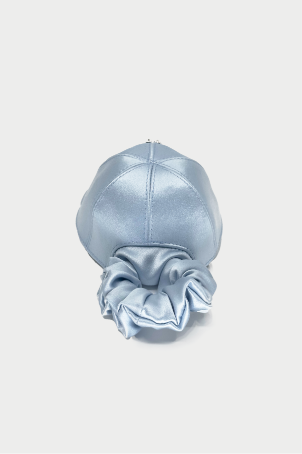 YVMIN Fabric Hat Hair Tie Hair Clip - Blue