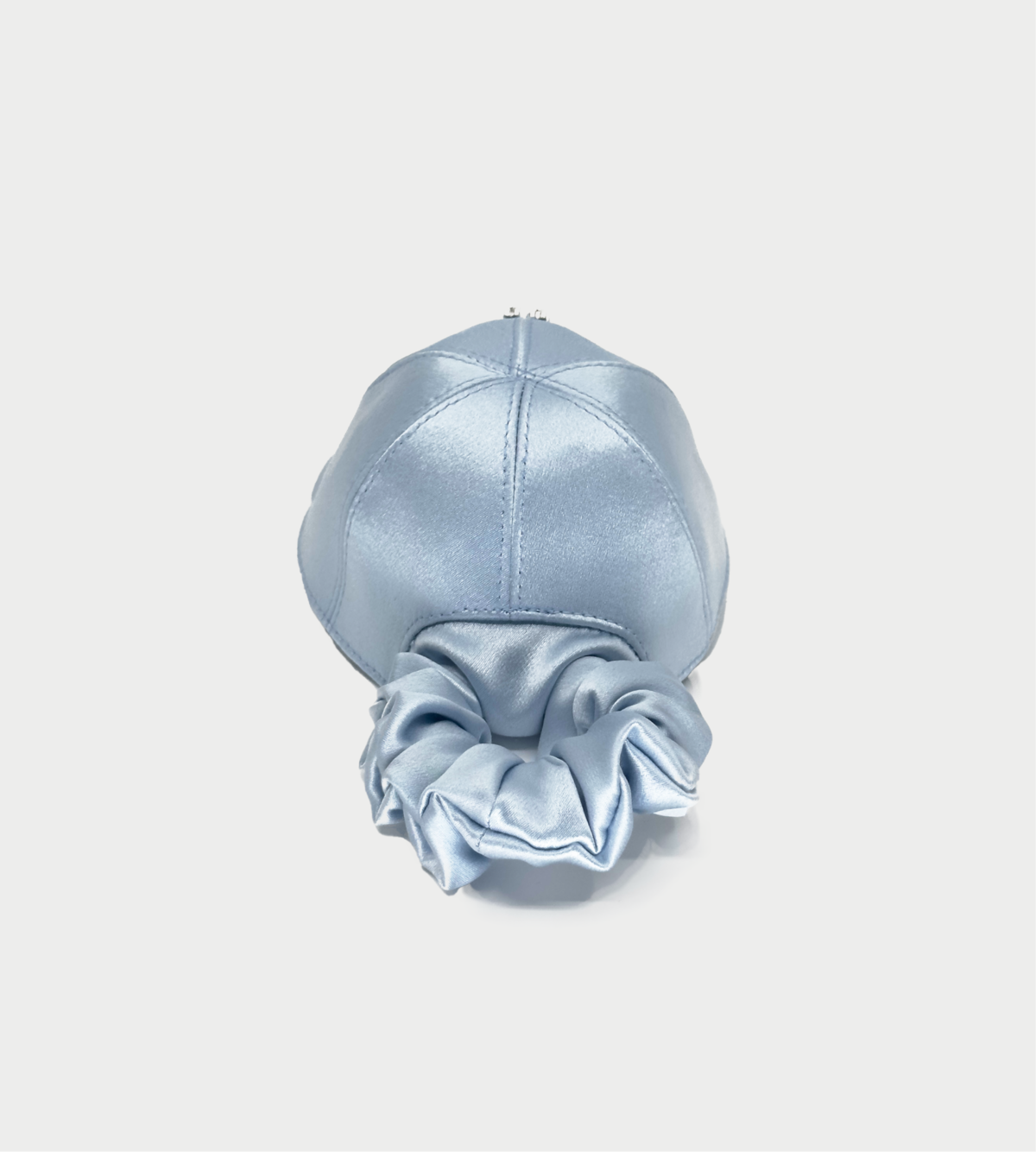 YVMIN Fabric Hat Hair Tie Hair Clip - Blue - Image 2 of 3