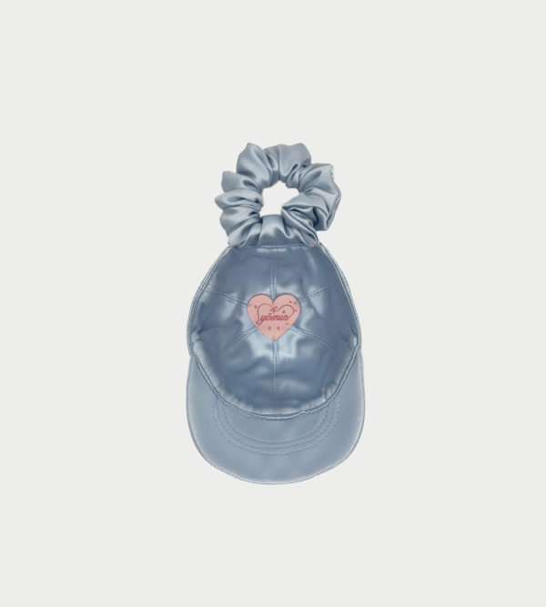 YVMIN Fabric Hat Hair Tie Hair Clip - Blue