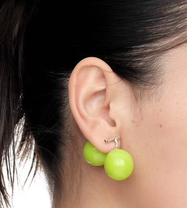 YVMIN Grape Stud Earring (Single) Earring - Green