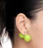 YVMIN Grape Stud Earring (Single) Earring - Green - Thumbnail 3