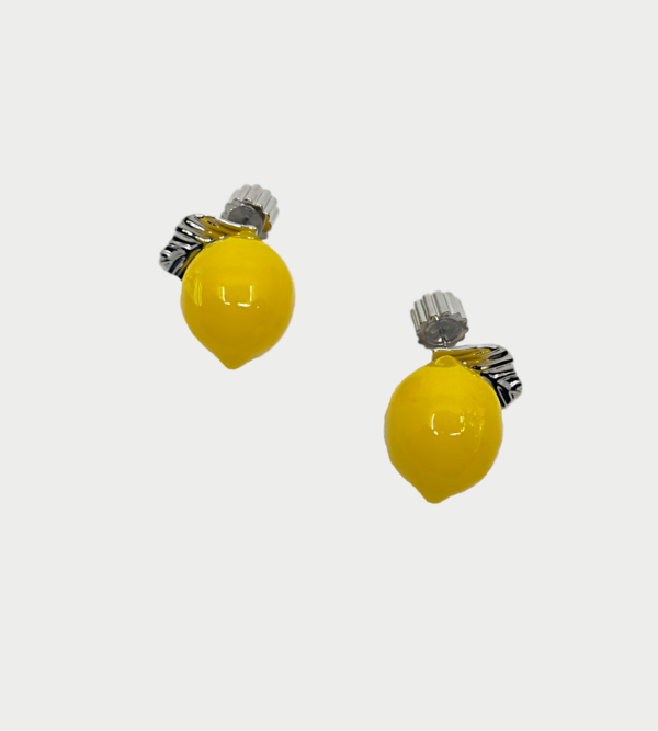 YVMIN Lemon Earrings (Pair) - Yellow