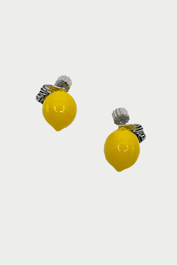 YVMIN Lemon Earrings (Pair) - Yellow
