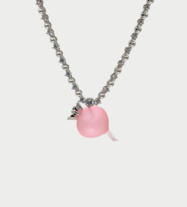 YVMIN Transparent Radish Necklace
