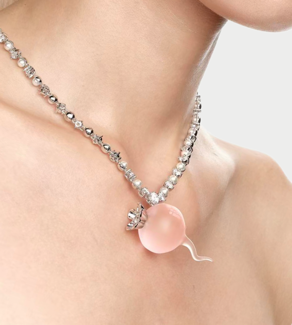 YVMIN Transparent Radish Necklace