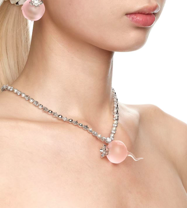 YVMIN Transparent Radish Necklace