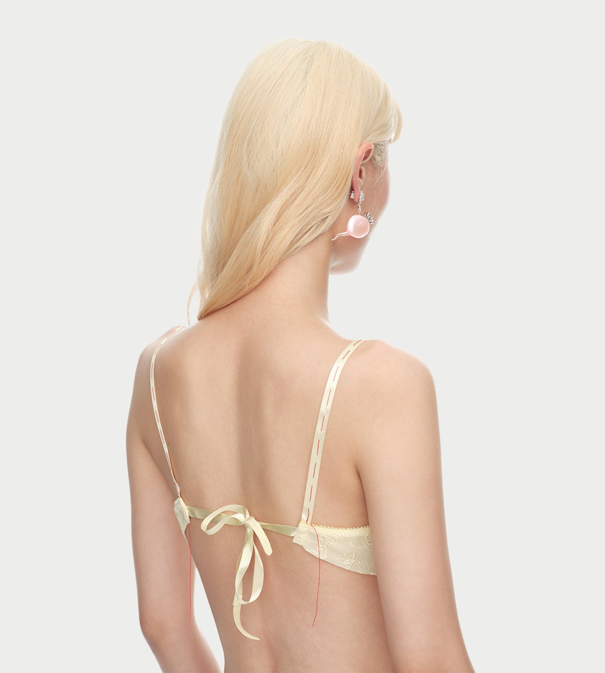 YVMIN Transparent Radish Stud Earrings - Image 3 of 3