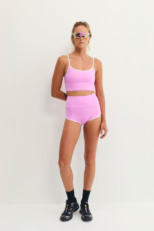 Salt Gypsy Betty 2.0 High-Waisted Swim Bottoms - Pink