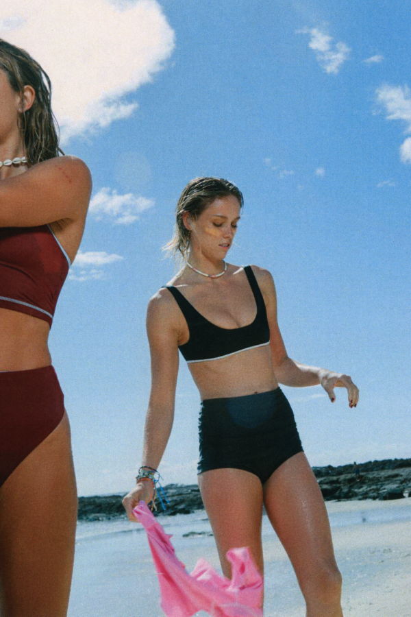 Salt Gypsy Bralette Bikini Top - Black