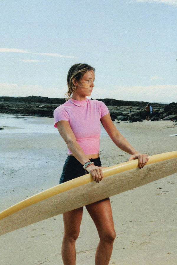 Salt Gypsy Low Rider Rashguard - Pink