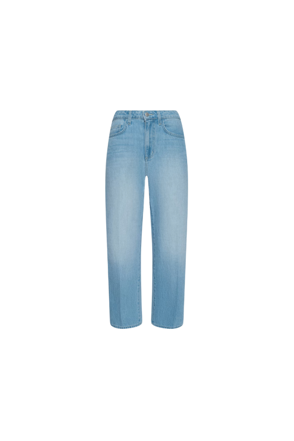 L'agence Mallis High-Rise Bow-Leg Jeans - Brea