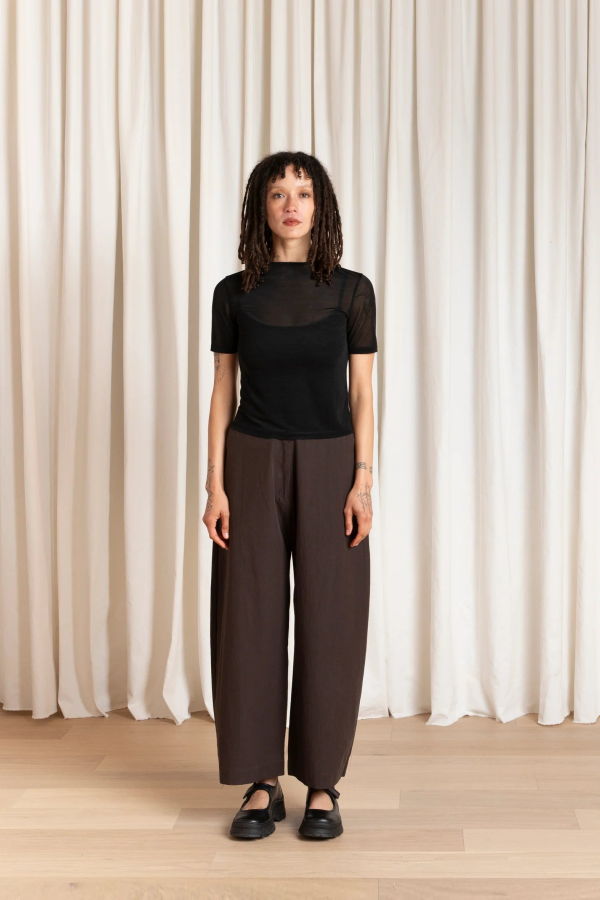 Ali Golden Loose Barrel Pant