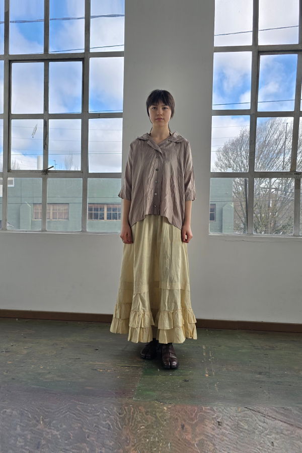 Vintage Issey Miyake Pleats Please Sage Top