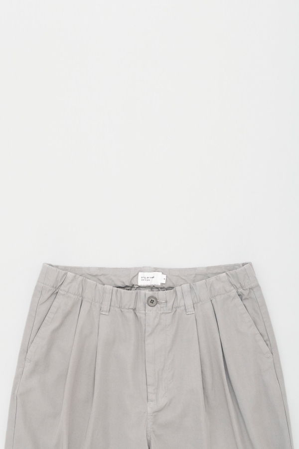 Still By Hand Garment Dye 2 Pleat Pants