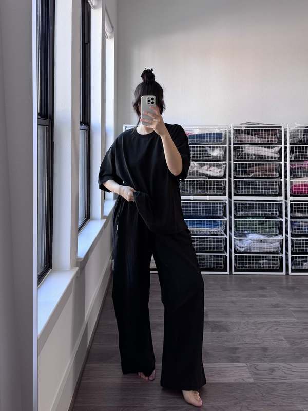 Le Bon Shoppe Bare Pants - Black