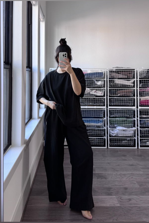 Le Bon Shoppe Bare Pants - Black