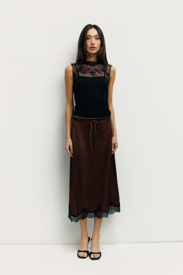 Azalea Iona Midi Skirt