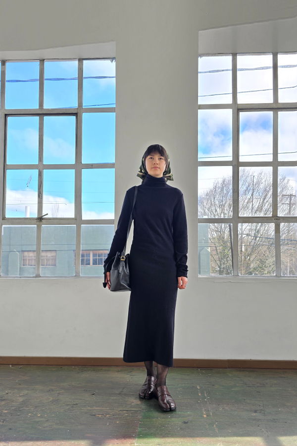 Vintage Donna Karan Cashmere + Wool Dress