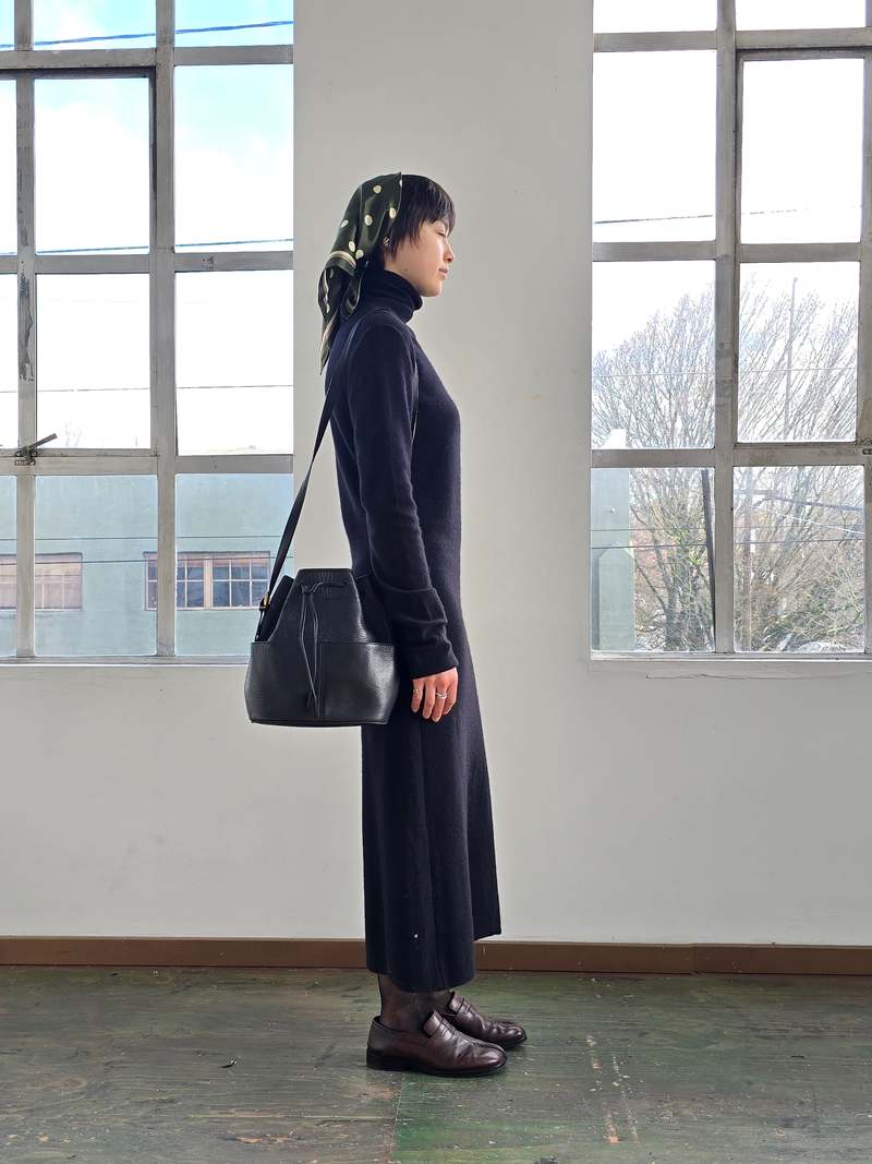 Vintage Donna Karan Cashmere + Wool Dress