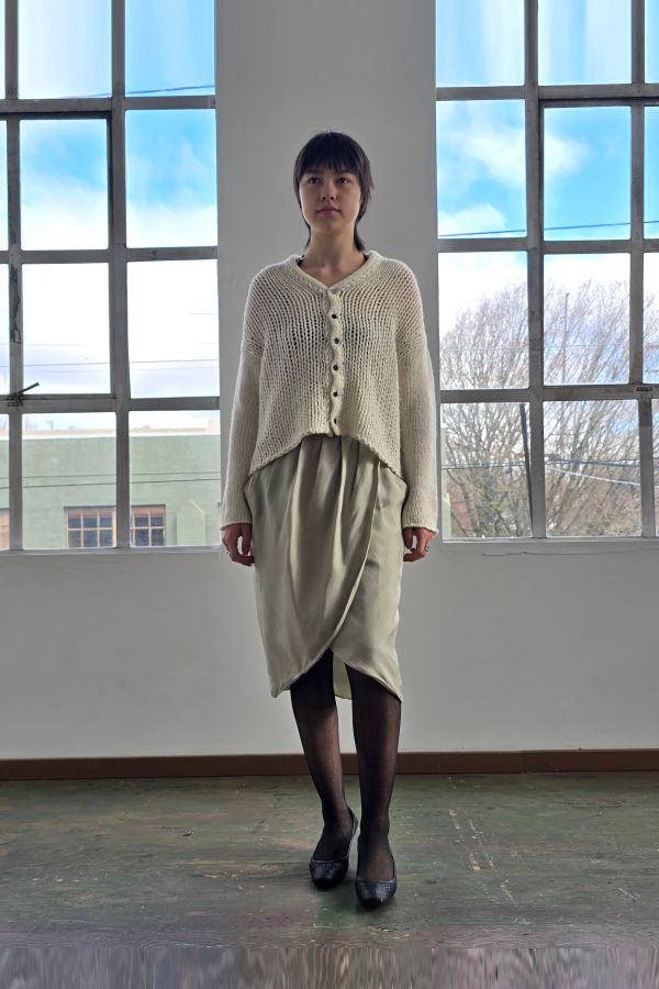 Vintage Yohji Yamamoto Loose Woven Cardigan