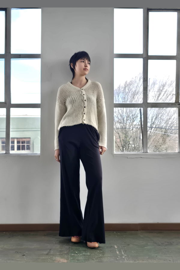 Vintage Yohji Yamamoto Loose Woven Cardigan