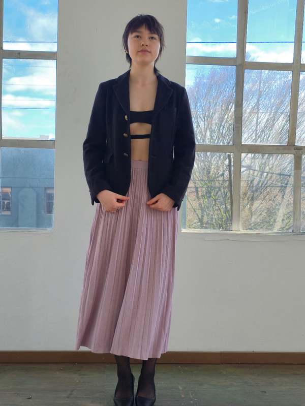 Vintage Zimmerman Lavender Shimmer Skirt