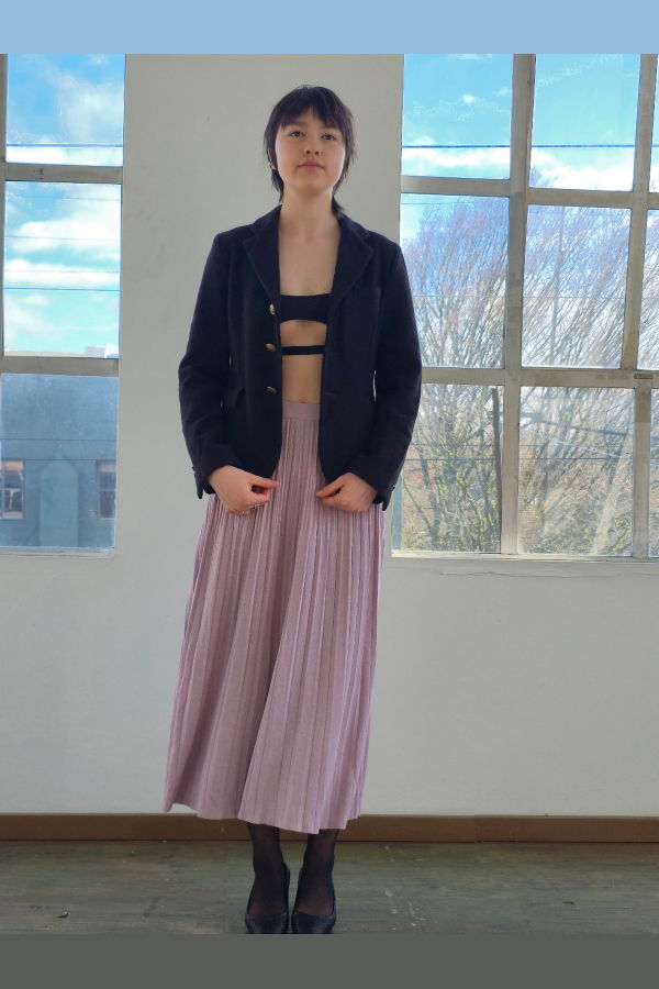 Vintage Zimmerman Lavender Shimmer Skirt