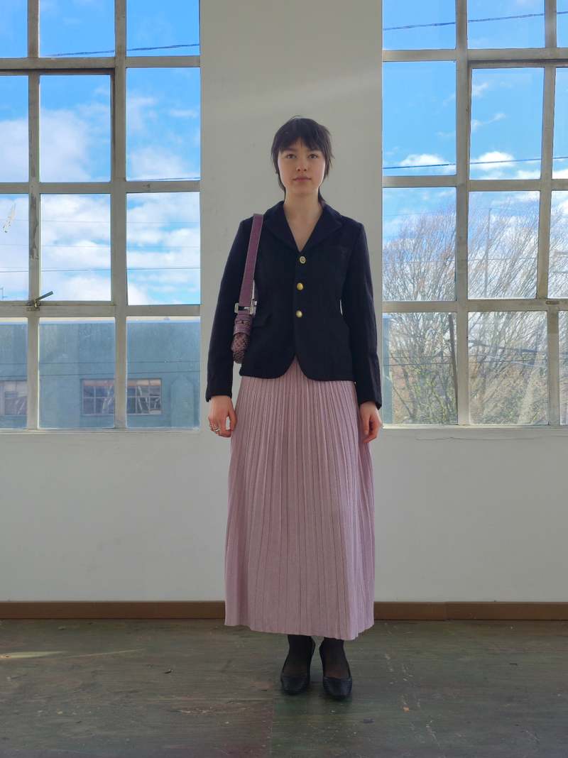 Vintage Zimmerman Lavender Shimmer Skirt