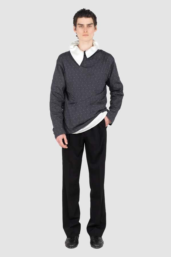 kiko kostadinov Csomor Trousers - Deep Black