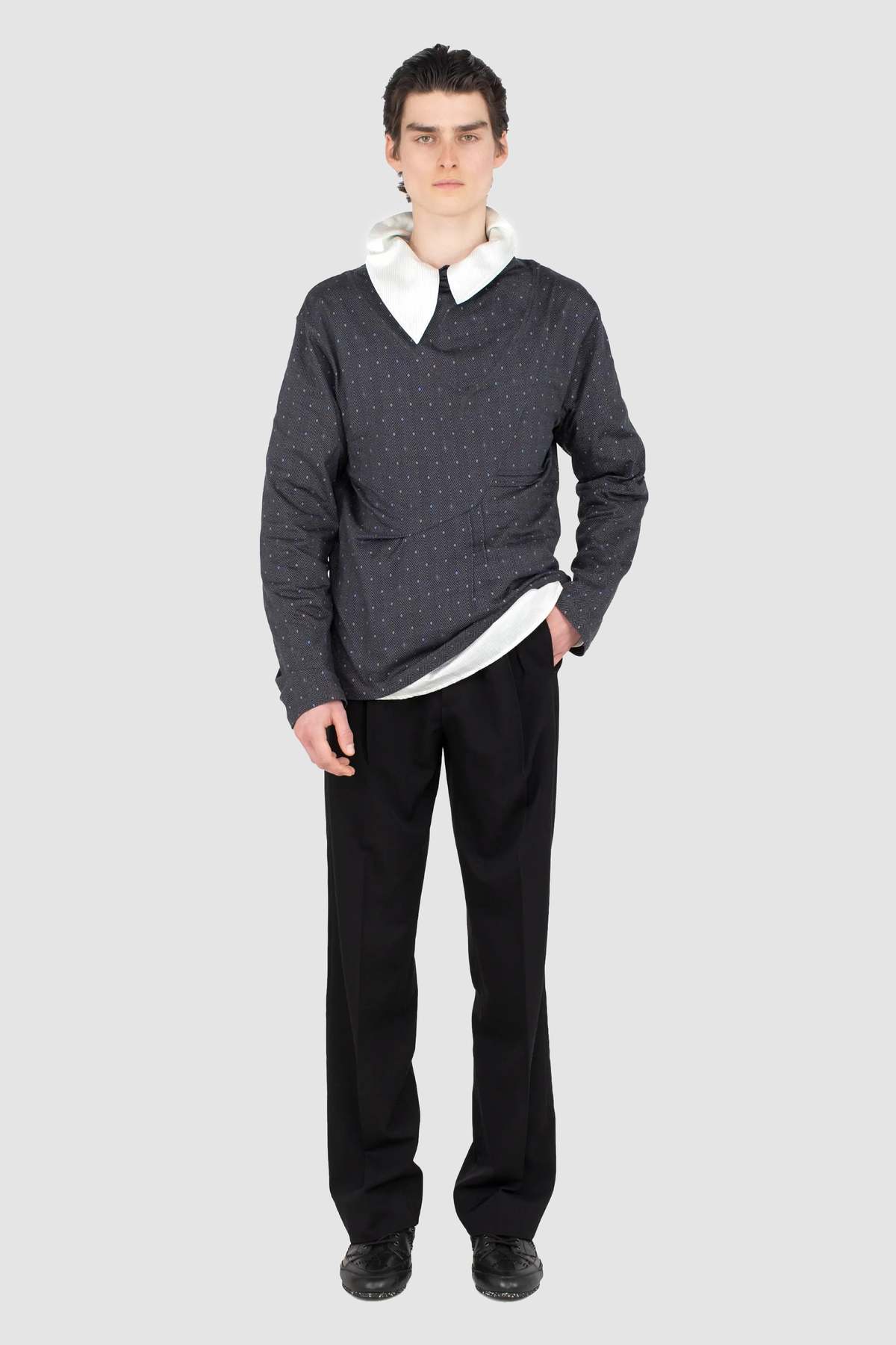 kiko kostadinov Csomor Trousers - Deep Black - Image 2 of 10