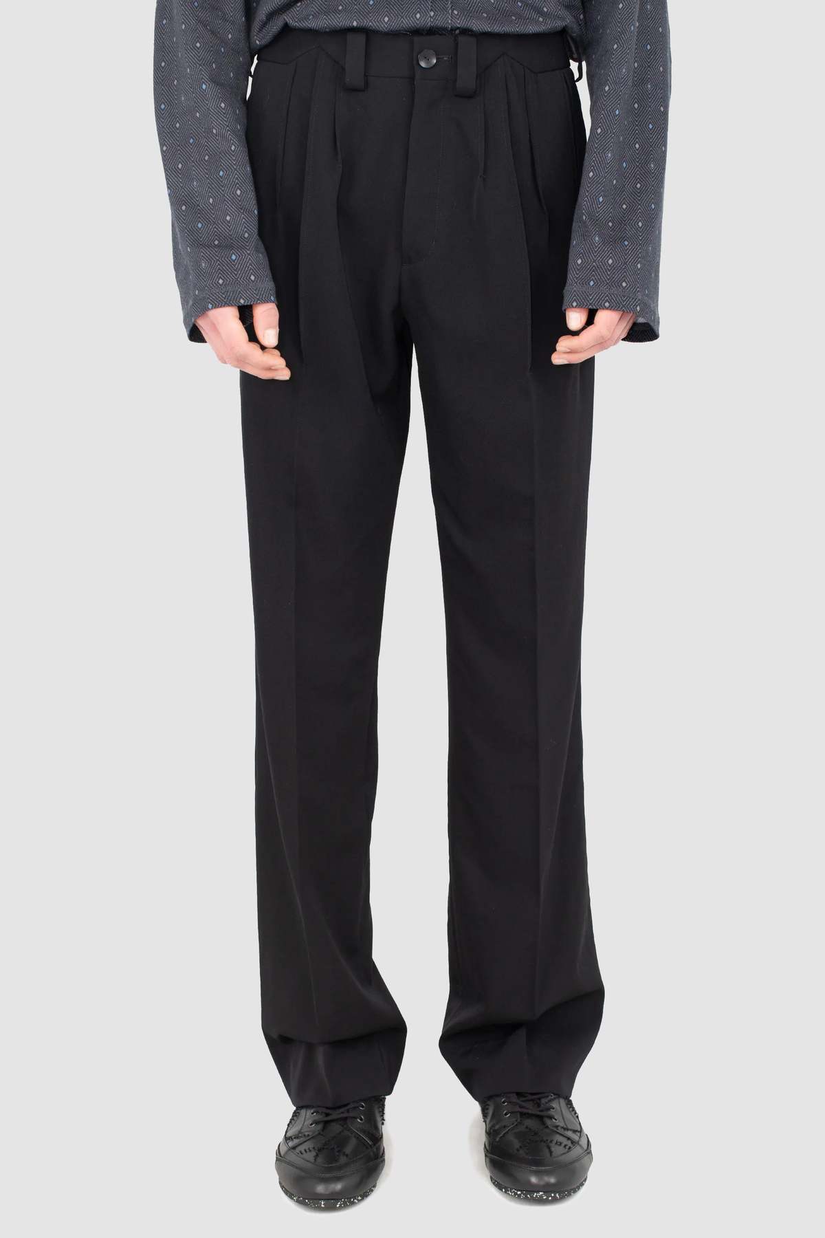 kiko kostadinov Csomor Trousers - Deep Black - Image 5 of 10
