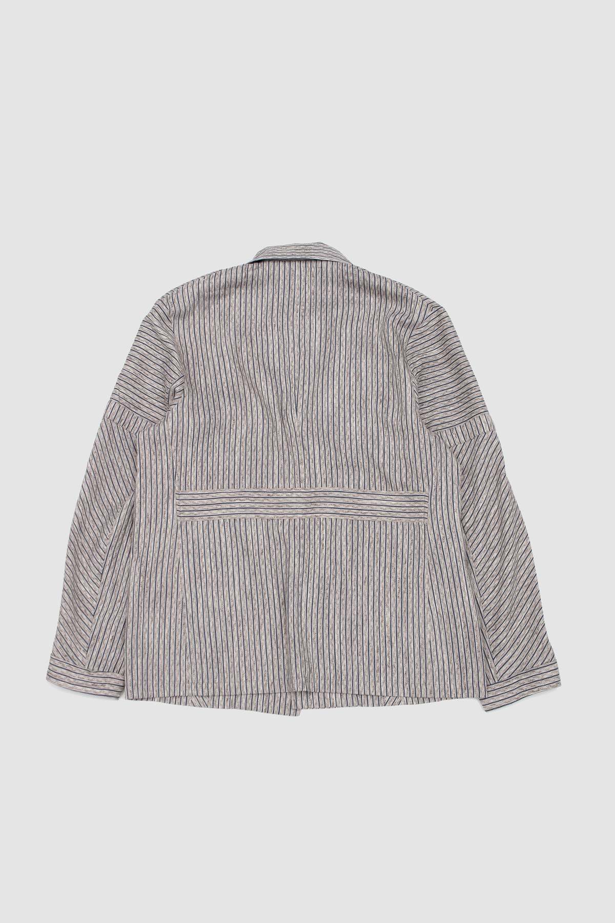 kiko kostadinov Kyan Shirt - Tan/Blue - Image 11 of 11