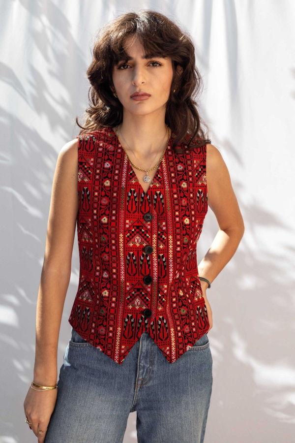 Deerah Dalal Embroidered Vest