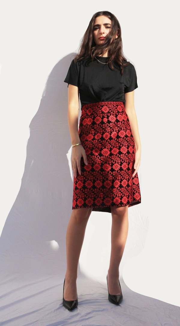 Deerah Floral Pencil Skirt Deerah Floral Pencil Skirt