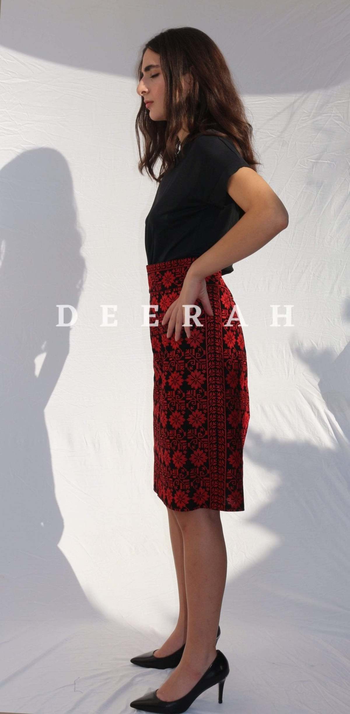 Deerah Floral Pencil Skirt - Image 6 of 8
