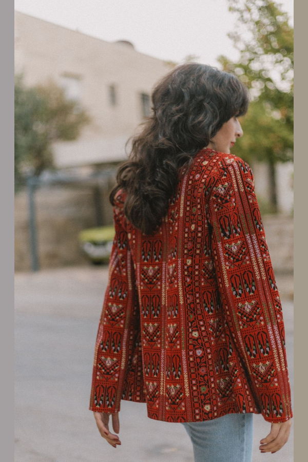 Deerah Heavy Embroidered Blazer
