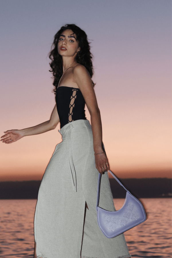 Deerah Nujoum Handmade Vegan Leather Bag