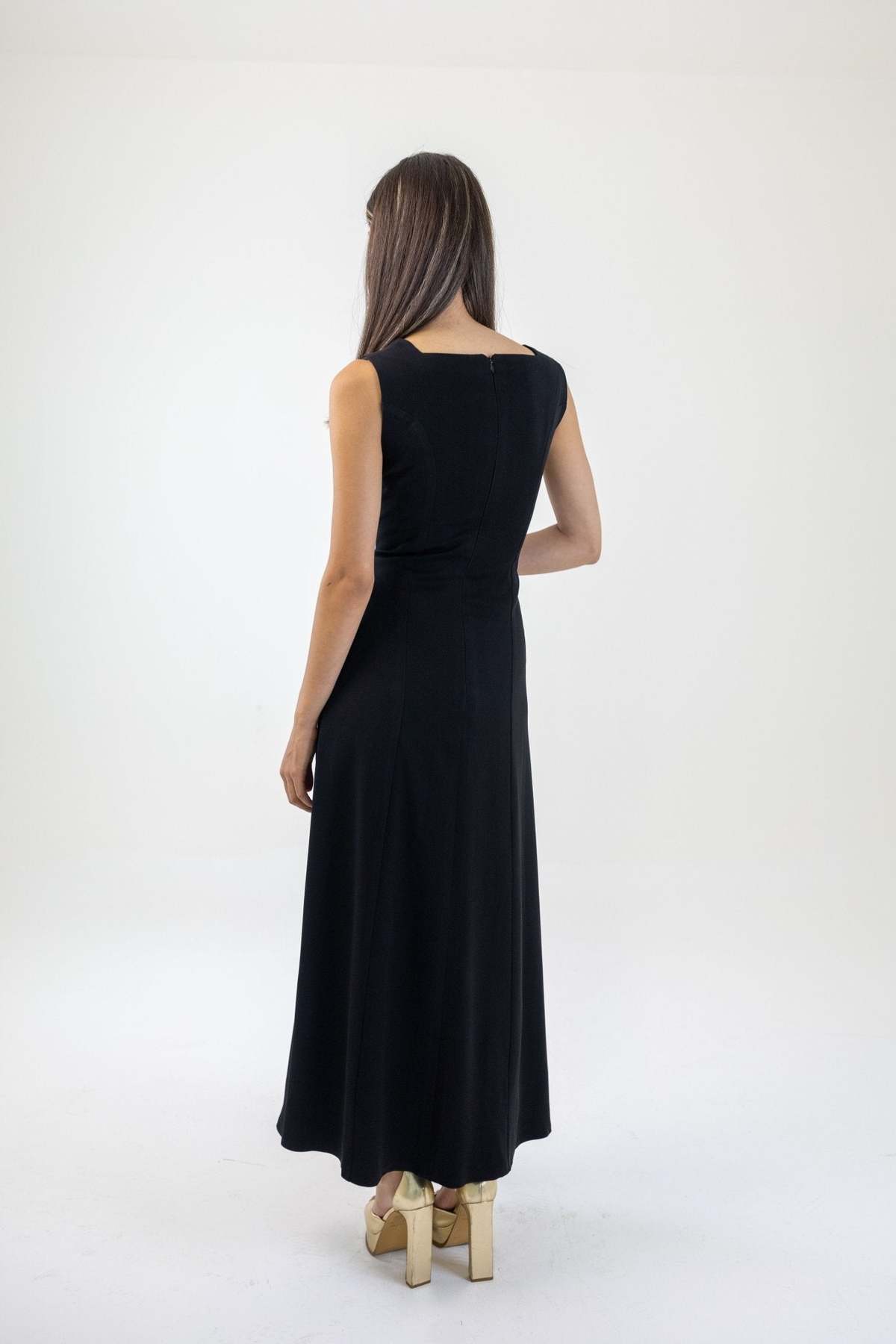 Deerah Square-Neck Dress - Image 3 of 3