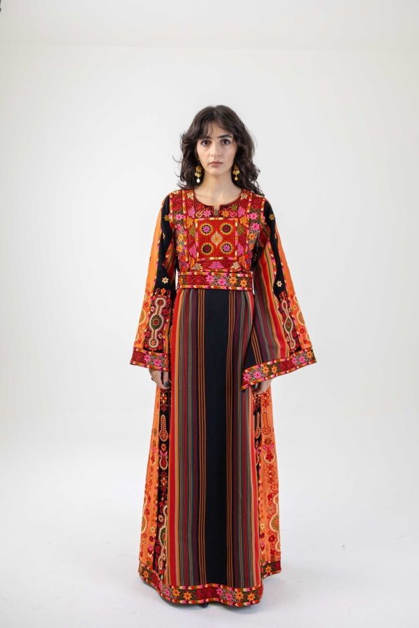 Deerah Majdalawi Traditional Palestinian Thobe Dress