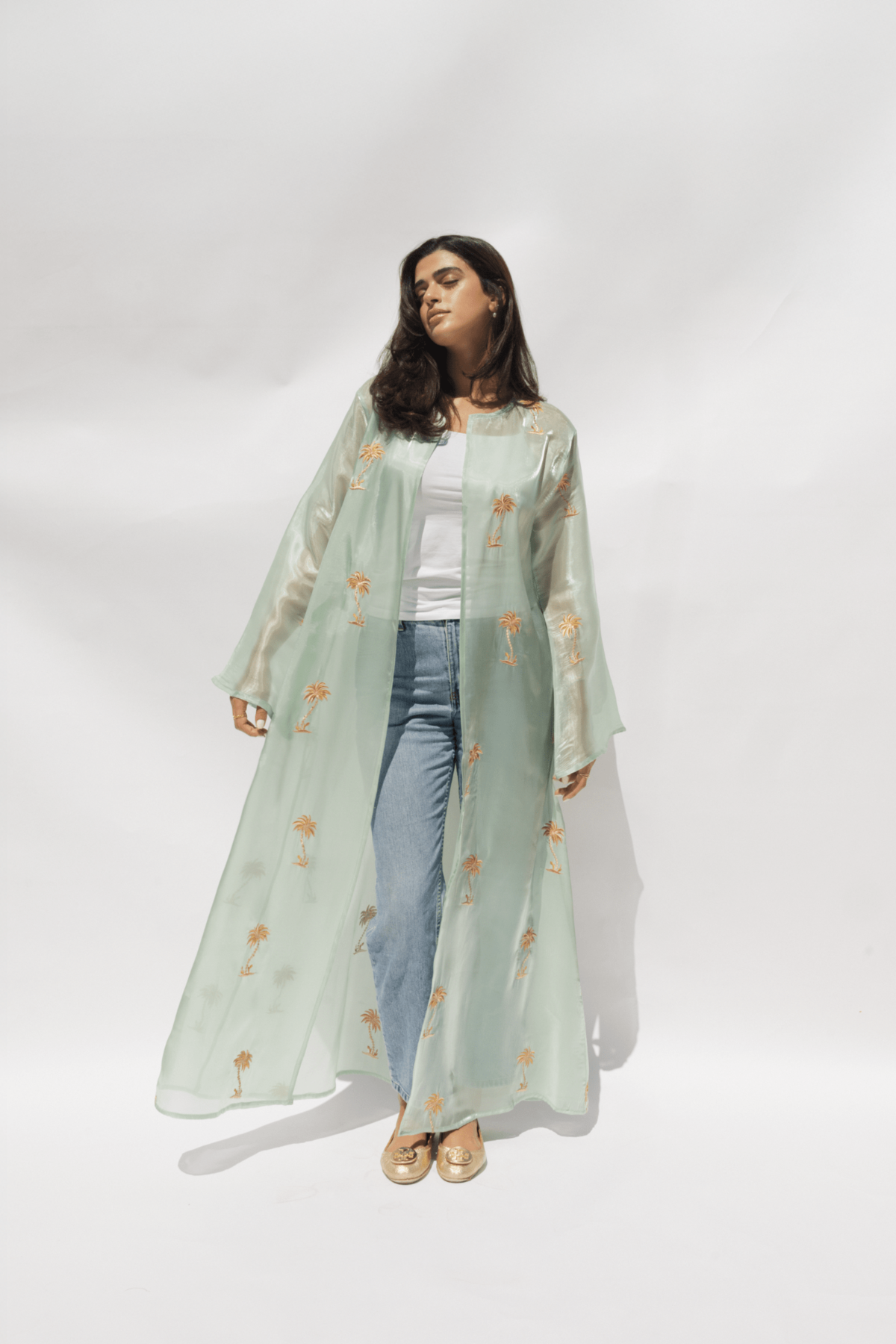 Deerah The Palm Abaya - Image 2 of 6