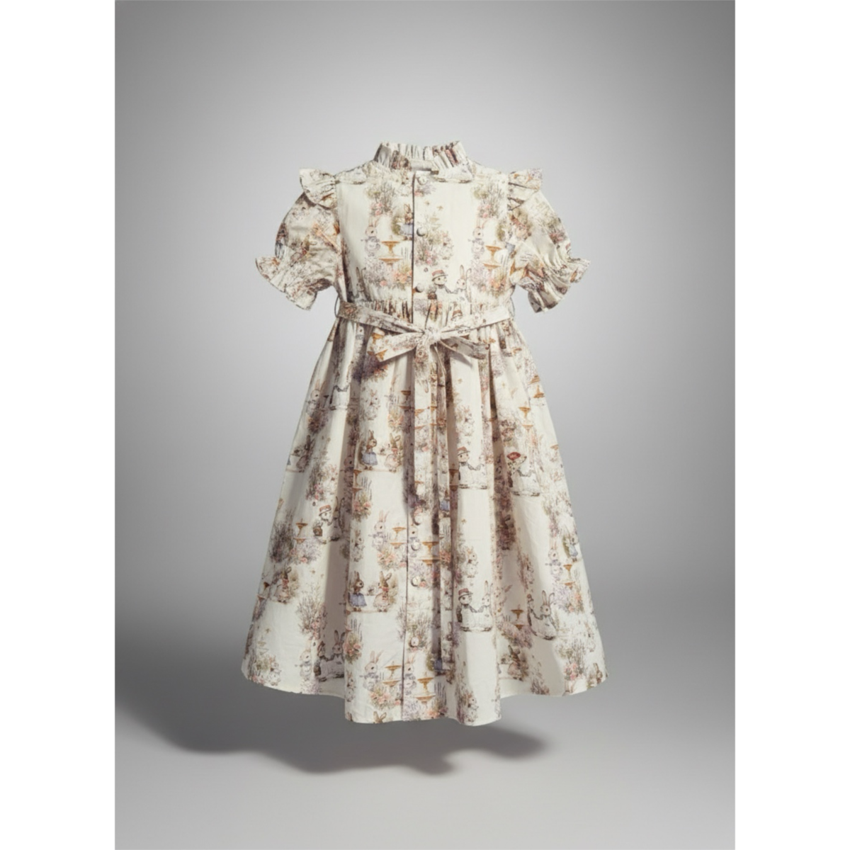 KIDS Piper&Cloth Aoki Dress - Bramble Rabbit - Image 9 of 11