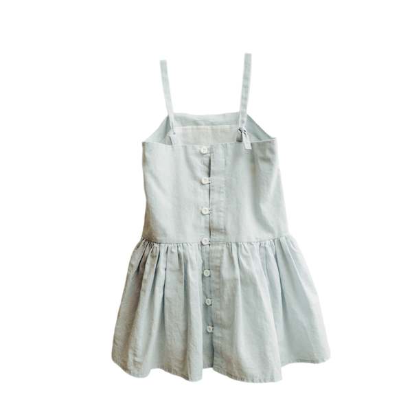 Kids Piper&Cloth Hikari Pintuck Dress - Bleues Kids Piper&Cloth Hikari Pintuck Dress - Bleues