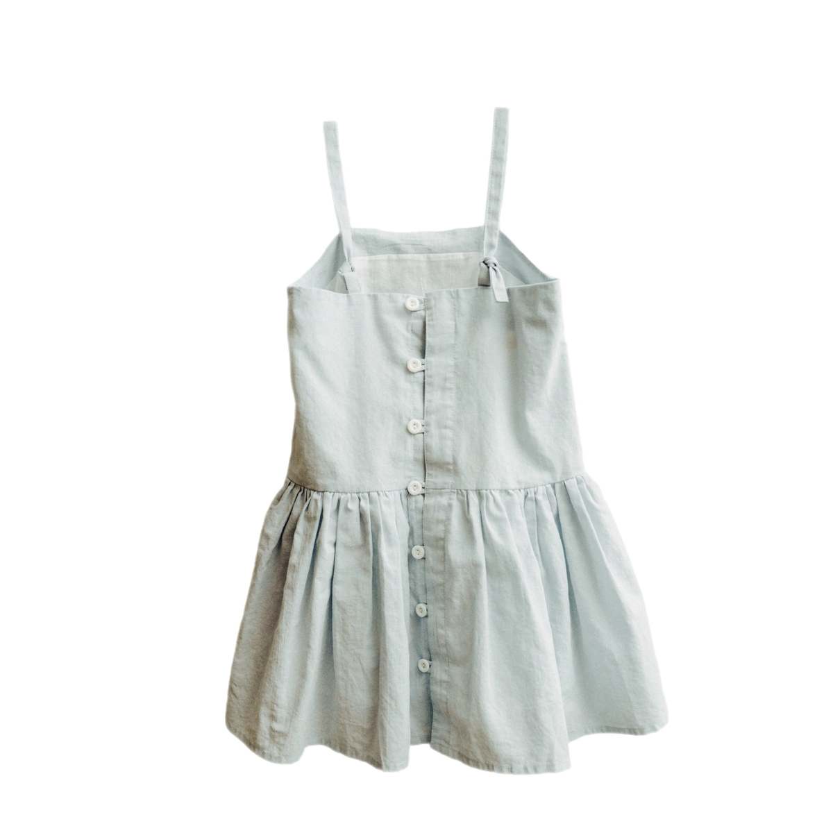 Kids Piper&Cloth Hikari Pintuck Dress - Bleues - Image 1 of 10