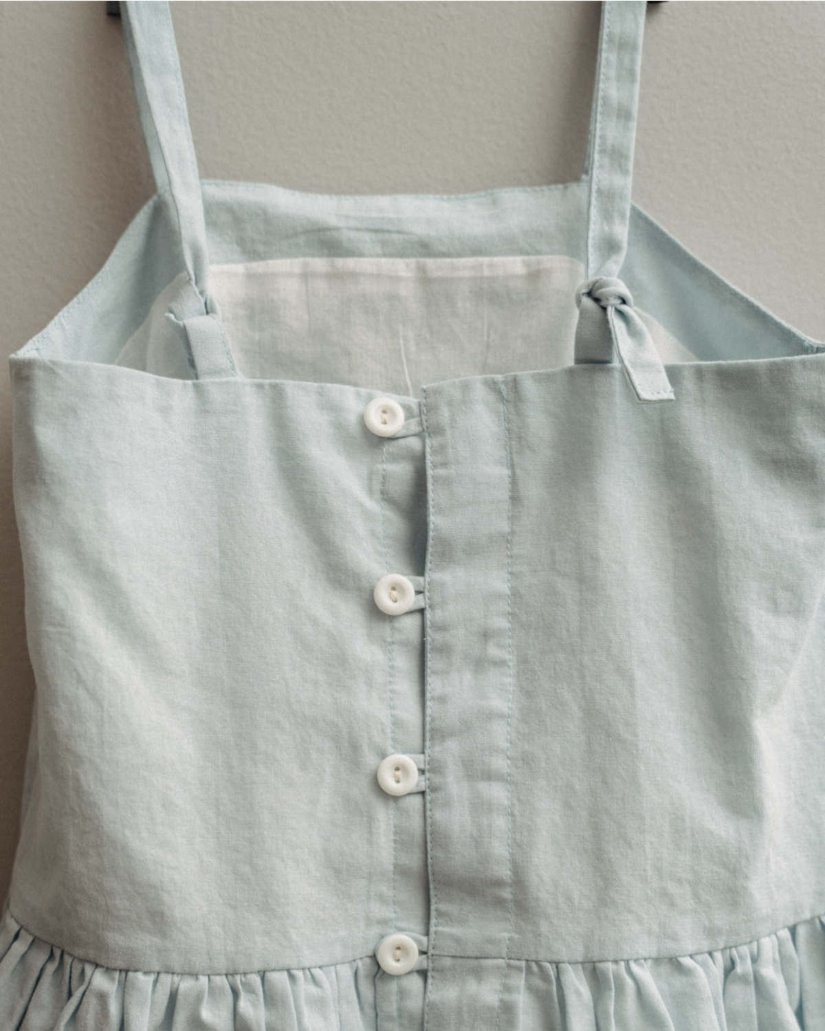 Kids Piper&Cloth Hikari Pintuck Dress - Bleues - Image 7 of 10