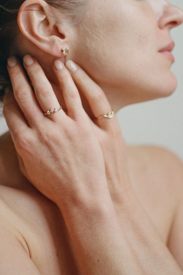 Odissea NY Triad Ring - Yellow Gold