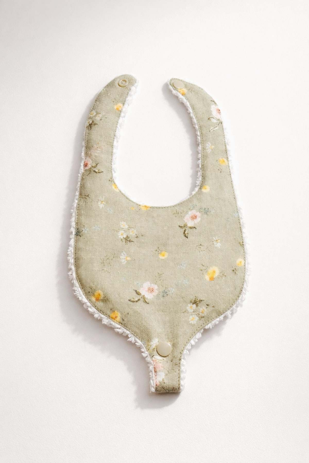 Piper&Cloth Sooth & Snap Pacifier Bib - Hedgerow Floral - Image 2 of 14