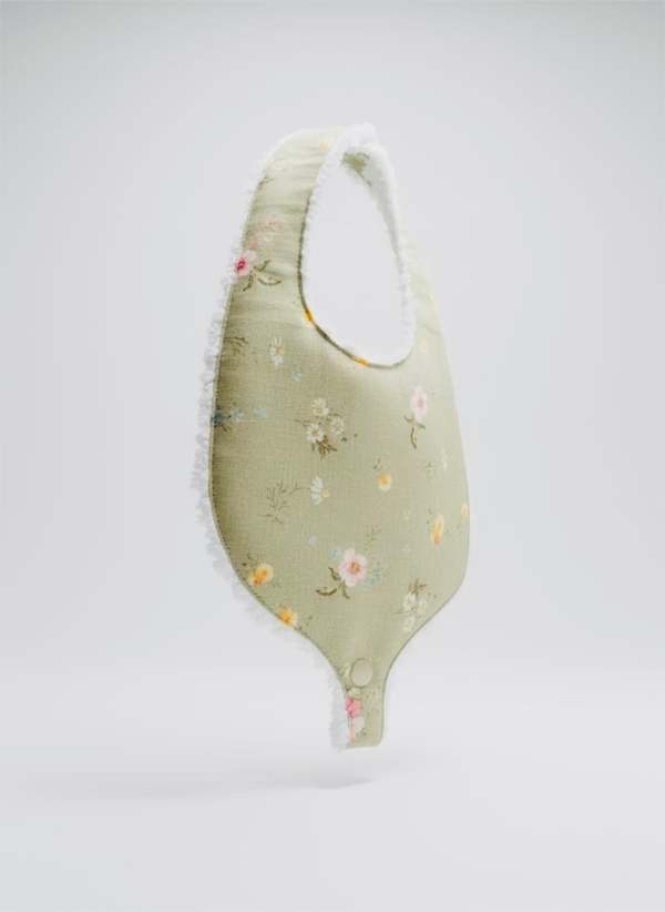 Piper&Cloth Sooth & Snap Pacifier Bib - Hedgerow Floral