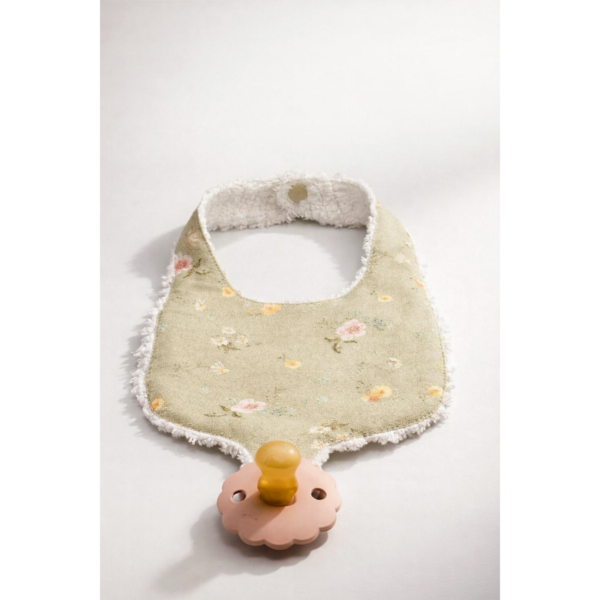 Piper&Cloth Sooth & Snap Pacifier Bib - Hedgerow Floral